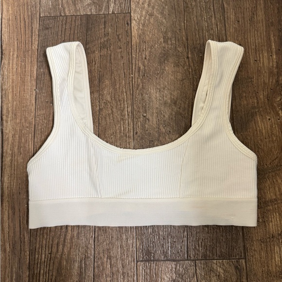Frankie's Bikinis Other - Frankie’s Bikinis Drew Top. White. Small. Ribbed